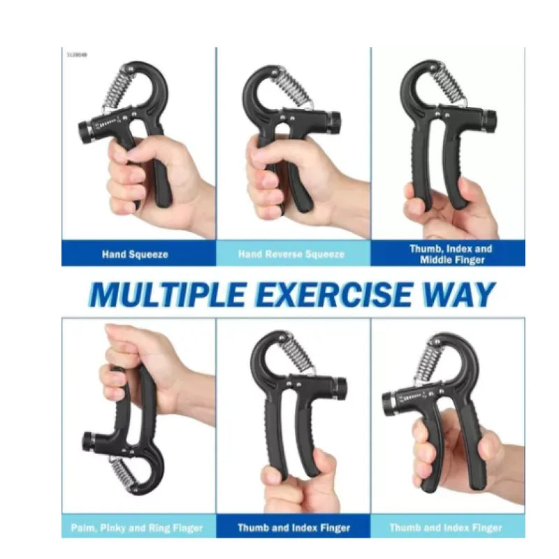 Hand Grip Mola Com Ajuste 5kg A 60kg para Fisioterapia e fortalecimento do Antebraço