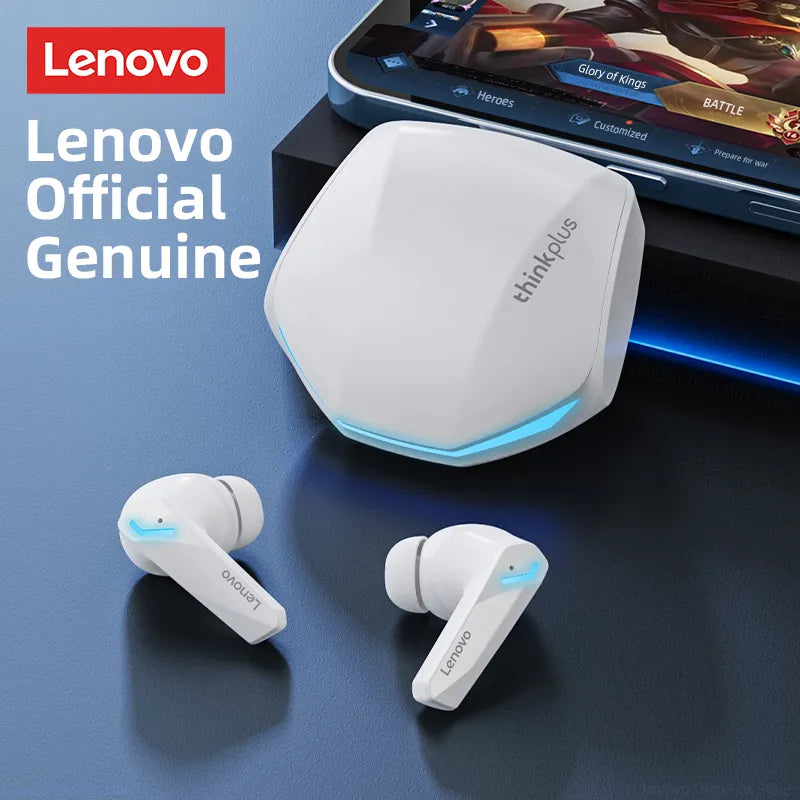 Original Lenovo GM2 Pro 5.3 Fone de ouvido Bluetooth sem fio. Fones de ouvido de baixa latência HD ,chamados de fones de ouvido para jogos de modo duplo com microfone